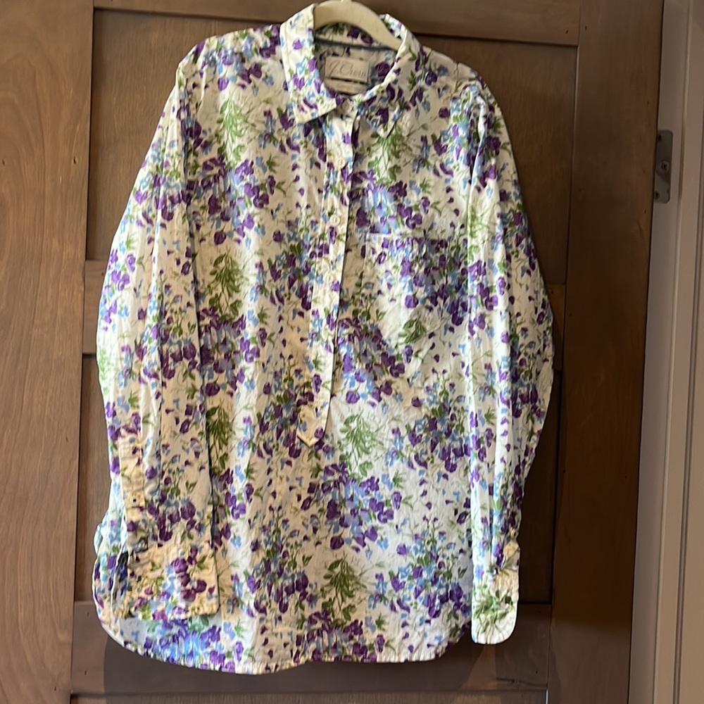 Liberty of London J.Crew Pop Over Cotton Lawn